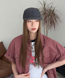 Ape Sun Embroidered Check Camp Cap