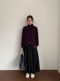[BAONHAUS] Mitun Cut Banding Balloon Long Skirt