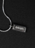 [ EEUN MADE ] eeun Bar Tag Necklace