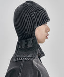 Washed Knit Trooper Hat