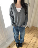 Kaniz Washed Wide Denim Pants