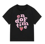 END OF TIME BERRY Slim Short Sleeve Tee