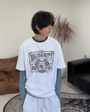 Dimain Eagle Graphic Short Sleeve T-shirt