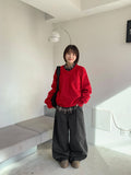 Diani V-Neck Over Knit