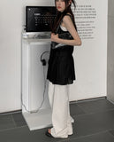 Baul Cotton Pintuck Wide Pants