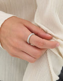 Essence Silver (W) Luxe Full Pave Ring