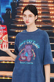 Dont Cry Teddy Pigment Short Sleeve T-shirt