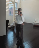Cardis Laser Flare Denim Pants