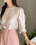 Wayling Pleated Banding Skirt Pants