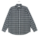 Entyl overfit check shirt