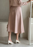 Mikel Collar Short Jacket Long Skirt Set