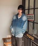 Marsil Vintage Washing Hood Zip-Up