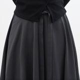 Prene Flared Wrap Skirt