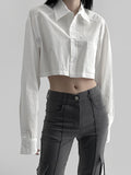 Lance cropped shirt