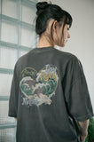 Dolphin Hearts Pigment Short Sleeve Tee