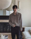 Serven Vintage Check Crop Shirt