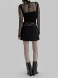 Epo See-through Shirring Tee