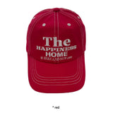 HAPPINESS STITCH BALL CAP