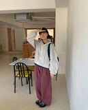 Remade Pintuck Balloon Strap Pigment Pants