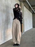 Crinkle Wide Pants