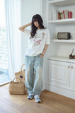 Candle Heart Short Sleeve Tee