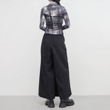 Plaidie Birkin Skirt Slacks