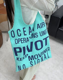 Tiven Lettering Shoulder Bag