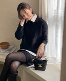 Nele Round Knit Mini Skirt Two Piece