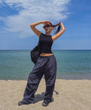 [U-BASIC] All-Day Parachute Nylon Pants