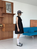 Maten Shirring String Cancan Mini One Piece