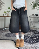 Caro Bermuda Banding Denim Pants