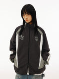 Color Block 93 Sporty Zip-Up Jacket