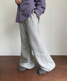 [BAONHAUS] Kathleen Banding Semi-Bootcut Pants