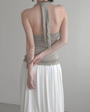 Illif Ruffle Scarf Sleeveless