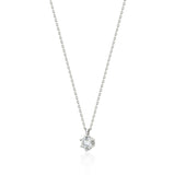 Essence Lab Diamond Solitaire Pendant Necklace 0.3ct