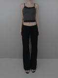 Airy Low Bootcut Pants
