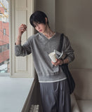 Kento Layered V-Neck Knit