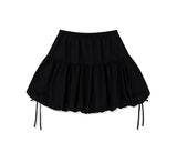 SHIRRING BALLOON SKIRT