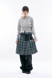 Pocket leather 2-way belt