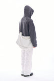 Jack pigment stripe zip-up hoodie