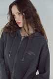 [2-WAY] Bitter Pigment Hood Zip-Up