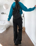 Doi Pocket Parachute Bootcut Pants