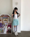 Kiryu Folding Mini Skirt