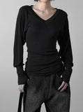 Banley Warmer V-Neck Slim Tee