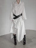 Sia Layered Unbalanced Skirt
