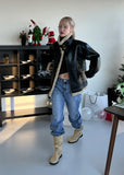 SIDE ZIPPER DEMIM