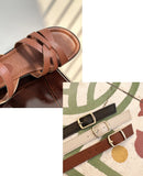 Chent Buckle Strap Sandals