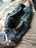 Pluming Multi Cargo Denim Pants