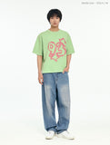 93 Spray Pigment Crop Fit T-shirt