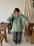 Okari Mohair Pastel Round Over Knit